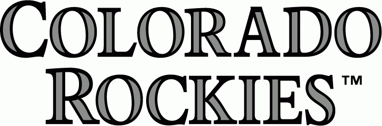 Colorado Rockies 1993-Pres Wordmark Logo t shirts DIY iron ons